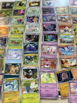 75 Cute Pokemon TCG Mixed Card Lot Holo/Reg Charmander Shinx, Rayquaza, More - Image 5