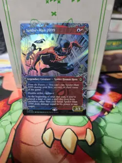 MTG Marvel Spider-Man, Spider-Man 2099 (0216) - Borderless Foil - Image 1