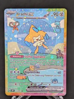 BUBBLE JIRACHI EX POKEMON CARD * FAN ART * MEW FRIENDS Paldean 232/091 2 - Image 1