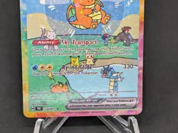 BUBBLE DRAGONITE EX POKEMON CARD * FAN ART * MEW FRIENDS Paldean 232/091 - Image 3