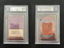 Glasses Of Urza ALPHA Mtg NEAR MINT Graded BGS 8.5 BASIC+++ (9.5/9/9/8) - Image 1