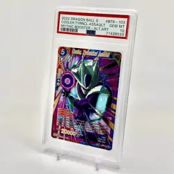Cooler Tyrannical Assault BT9-103 Alt Art Dragon Ball Super Card Game PSA 10 - Image 2