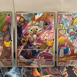 Pokemon TCG First Partner Illustration Collection Series 2 Gen 8 Galar Starters - Image 3