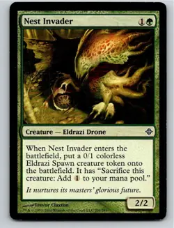 Magic the Gathering Nest Invader Rise of the Eldrazi MTG Free Shipping! - Image 1