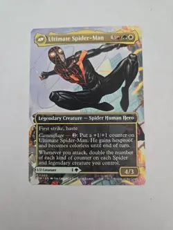 Miles Morales 0200 (Borderless) MTG Magic Marvel's Spider-Man - Image 2