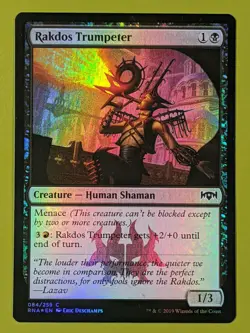 FOIL Rakdos Trumpeter x1 Ravnica Allegiance 1x Magic the Gathering MTG - Image 1