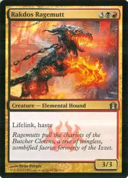 MTG - Return to Ravnica - Rakdos Ragemutt - Foil - NM - Image 1