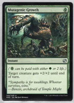 1x Mutagenic Growth - Modern Masters 2015 - Light Play - Image 1