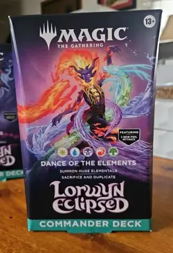 Lorwyn Eclipsed Commander Deck Dance of the Elements Magic The Gathering SEALED - Image 1