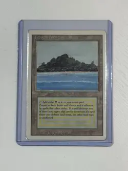 Magic the Gathering Tropical Island Land Revised Edition - Image 2