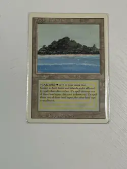 Magic the Gathering Tropical Island Land Revised Edition - Image 3