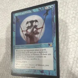 Wizards of the Coast Magic: The Gathering Decree of Silence Scourge Rare - Image 2