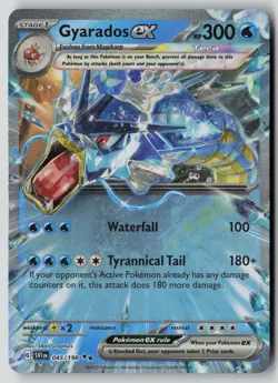 Gyarados ex 045/198 Double Rare Scarlet & Violet Pokemon Holo NM - Image 1