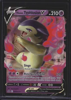 Pokemon TCG - Hisuian Typhlosion V #SWSH237 Sword & Shield Promo Cards NM - Image 1