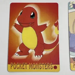 Pokemon Charizard Pocket Monsters Lot Of 3 VTG Vending Machine Prism Sticker - Image 2