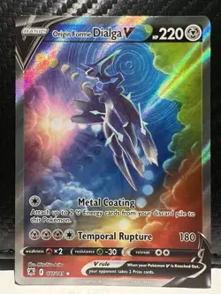 Pokemon TCG Origin Forme Dialga v Astral Radiance Ultra Rare Holo 177/189 - Image 1