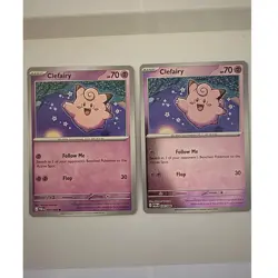 Pokemon Clefairy 030/088 English – Regular + Holo Rare – Near Mint - Image 1