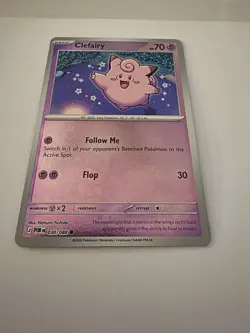 Pokemon Clefairy 030/088 English – Regular + Holo Rare – Near Mint - Image 2