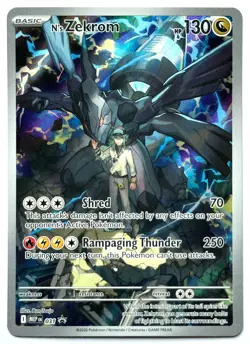 N's Zekrom 031 - Pokemon TCG - Mega Evolution Black Star Promo Holo - Image 1