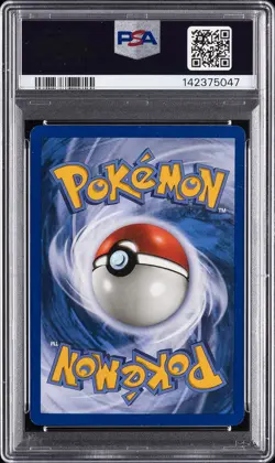 2003 POKEMON SKYRIDGE #21 MOLTRES-REVERSE FOIL PSA 8 - Image 2