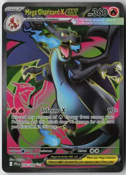 Mega Charizard X ex [PFL - 109/094] Ultra Rare NM - Image 1