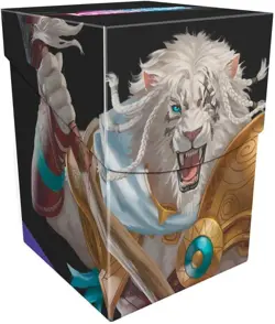- Foundations Ajani 100+ Deck Box Light for Magic: the Gathering, MTG Storage Co - Image 4