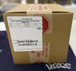 SEALED CASE! 6x Pokemon First Partner - Series 2 Illustration Collection - Image 1