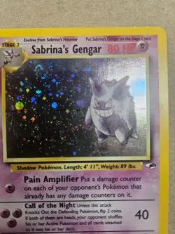 Wizards of the Coast Sabrina's Gengar 14/132 Gym Challenge Holo W/ Swirl - Image 2