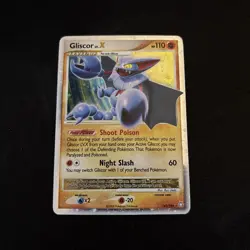 Pokemon Gliscor LV.X Ultra Rare 141/146 Legends Awakened LP - Image 1