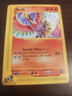 2002 Pokemon Wizards Black Star Promo Ho-oh 52 e-Reader Vintage WOTC - Image 1