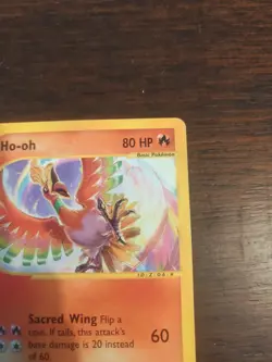 2002 Pokemon Wizards Black Star Promo Ho-oh 52 e-Reader Vintage WOTC - Image 5