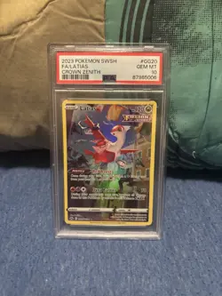 2023 Pokemon SWSH Crown Zenith Latias Galarian Gallery #GG20/GG70 PSA 10 - Image 1