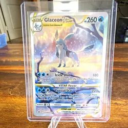 Glaceon VSTAR GG40/GG70 Crown Zenith Galarian Gallery Full Art Holo - Image 1