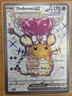 Dedenne ex - 239/193 - Paldea Evolved - Holo Full Art - NM - Pokemon TCG - Image 1