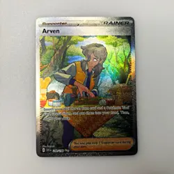 The Pokemon Company Arven 249/198 SV01 Scarlet & Violet Base Holo EN Ultra Rare - Image 1