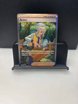 The Pokemon Company Arven 249/198 SV01 Scarlet & Violet Base Holo EN Ultra Rare - Image 3