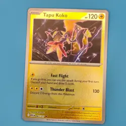 TAPU KOKO (ENERGY SYMBOL PATTERN) 067/217 POKEMON REVERSE HOLO NM/M - Image 1