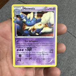 Meowstic RC15/RC32 Uncommon Generations Pokemon Holo LP - Image 1