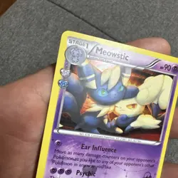 Meowstic RC15/RC32 Uncommon Generations Pokemon Holo LP - Image 2