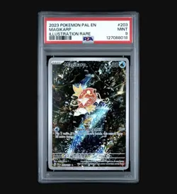Pokemon Magikarp Scarlet & Violet Paldea Evolved Illustration Rare PSA 9 - Image 1
