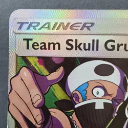 Team Skull Grunt 149/149 - Ultra Rare - Pokemon Sun & Moon Base Set - Damaged - Image 3