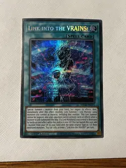 Yu-Gi-Oh! Link Into the Vrains! MP22-EN271 Prismatic Secret 1st Ed Holo Konami - Image 1