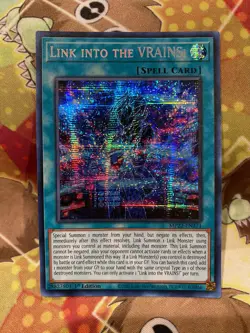 Yu-Gi-Oh! TCG Link into the VRAINS! 2022 Tin of the Pharaohs Gods MP22-EN271 1st - Image 1