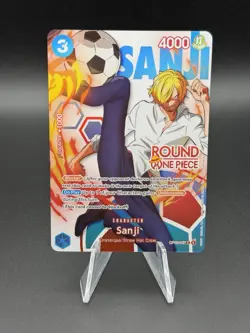 Round 1 One Piece Sanji English Promo OP15-047 - Image 1