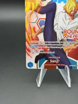 Round 1 One Piece Sanji English Promo OP15-047 - Image 4