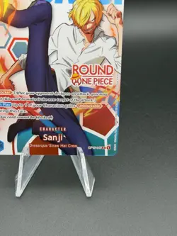 Round 1 One Piece Sanji English Promo OP15-047 - Image 5