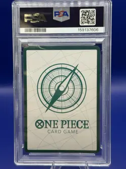 One Piece PRB02 Premium Booster Vol. 2 Don!! Carrot Gold Holo EN PSA 10 - Image 2