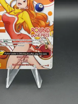 Round 1 One Piece Nami English Promo ST29-008 - Image 5