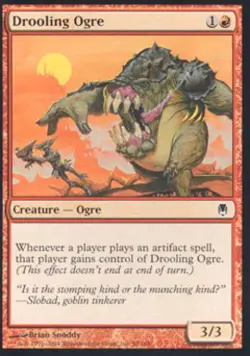 Drooling Ogre - Light Play MTG Darksteel - Image 1