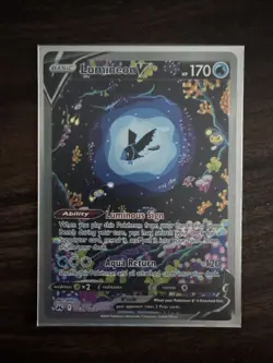 Pokemon TCG Lumineon v Crown Zenith Holo Ultra Rare Card GG39/GG70 - Image 1